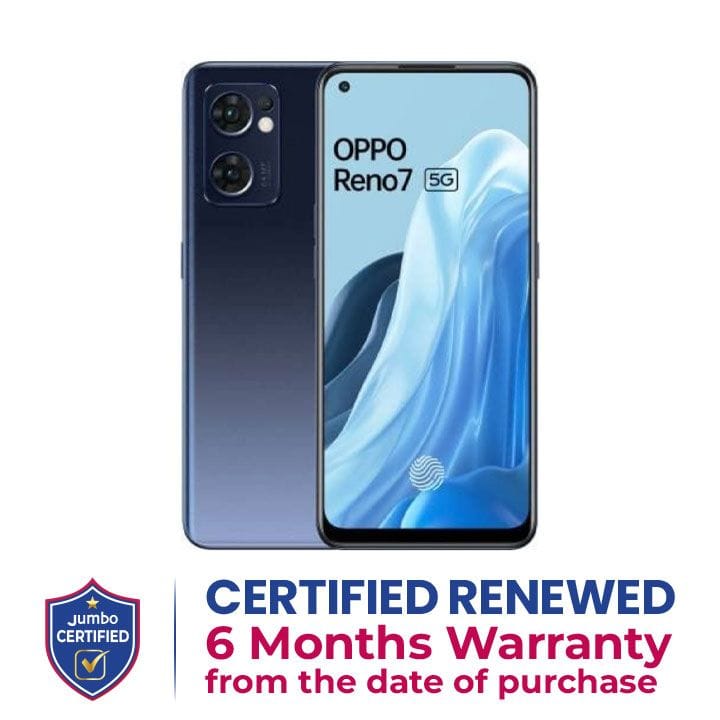 Oppo Reno7 5G 8GB+256GB Smartphone | Starry Black