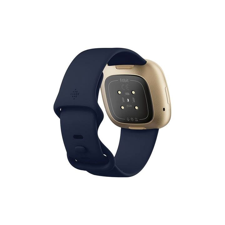Fitbit Versa 3 Health & Fitness Smartwatch - Midnight/Soft Gold Aluminum