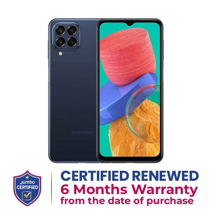Samsung Galaxy M33 5G 6GB+128GB Smartphone | Blue | SM-M336BZBGMEA