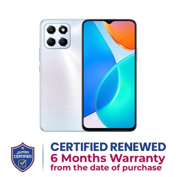 Honor X6 4GB+64GB Smartphone | Titanium Silver