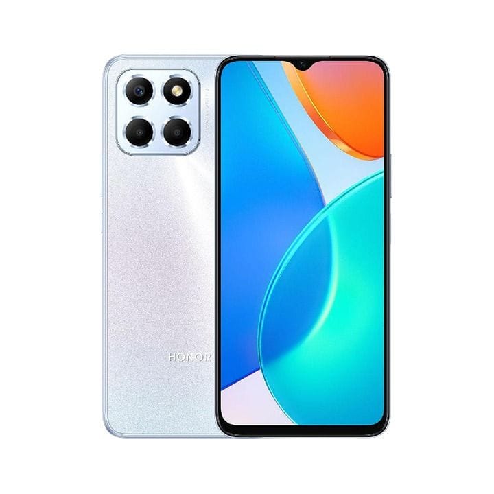 هونر هاتف ذكي X6 سعة 4 جيجابايت + 64 جيجابايت لون فضي تيتانيوم