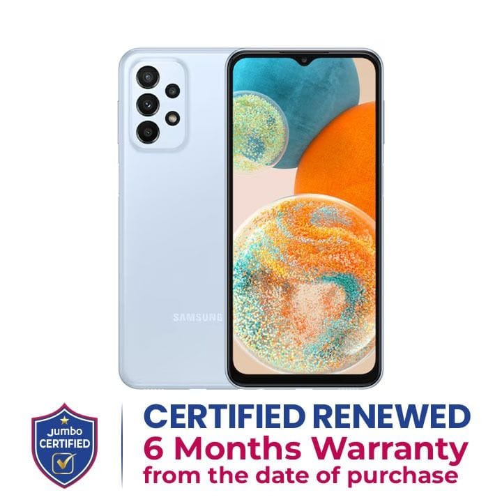 Samsung Galaxy A23 5G 4GB+64GB Smartphone | Light Blue | A236ELBUMEA