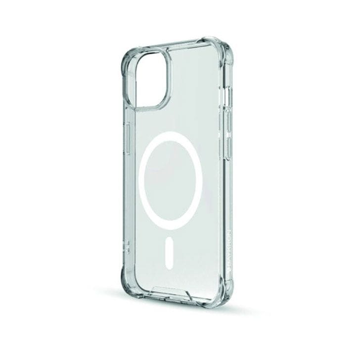 غطاء بايكرون لهاتف آيفون 14 بلس بتقنية ماجسيف مقاوم للصدمات والبكتيريا - شفاف | BKR-PR-IP14PLUS-6.7-M