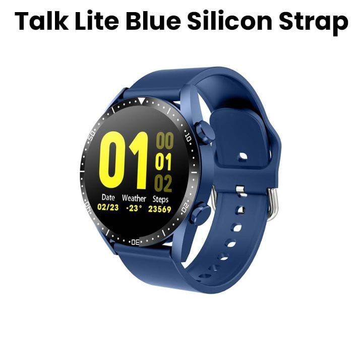   ساعة ذكية CLASSIC 3 Talk Lite أكس سي ال ال حزام سيليكون أزرق