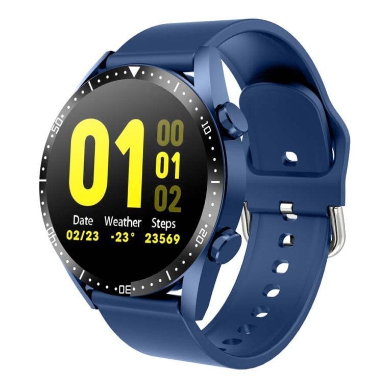   ساعة ذكية CLASSIC 3 Talk Lite أكس سي ال ال حزام سيليكون أزرق