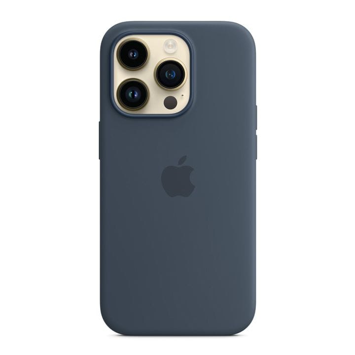 Apple iPhone 14 PRO Silicone Case with Magsafe - Storm Blue | MPTF3ZM/A