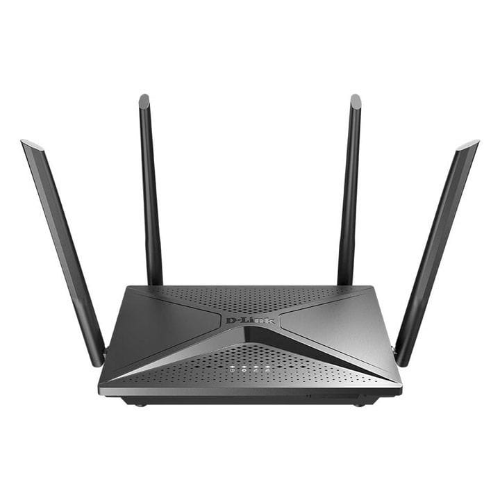 دي-لينك AC2100 راوتر مزدوج النطاق – سرعة تصل إلى AC2100، Smart Connect، QoS متقدم، OFDMA/MU-MIMO و4×4 هوائيات 5 جيجاهرتز | DIR-2150