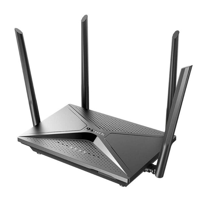 دي-لينك AC2100 راوتر مزدوج النطاق – سرعة تصل إلى AC2100، Smart Connect، QoS متقدم، OFDMA/MU-MIMO و4×4 هوائيات 5 جيجاهرتز | DIR-2150