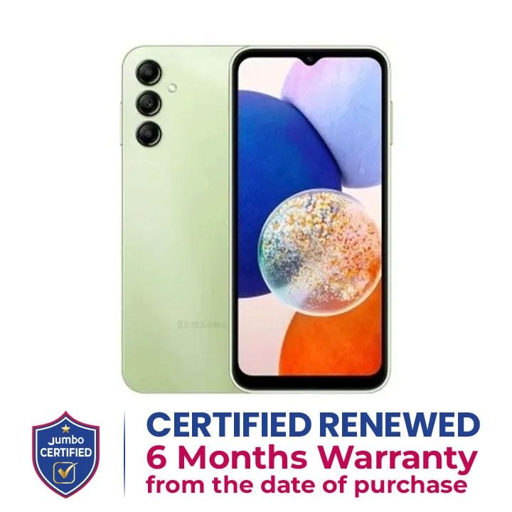 Samsung Galaxy A14 4GB+64GB Smartphone | Light Green | SMA145PLGDMEA