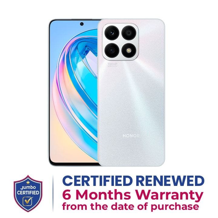 Honor X8a 8GB+128GB Smartphone | Titanium Silver