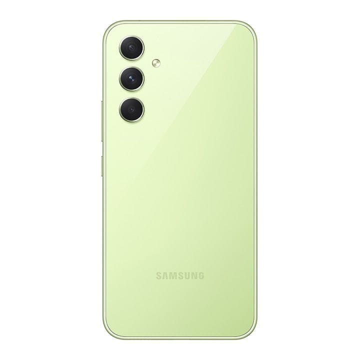 سامسونج هاتف ذكي Galaxy A54 5G ذاكرة عشوائية 8GB + ذاكرة داخلية 128GB - ليموني رائع | SM-A546ELGCMEA