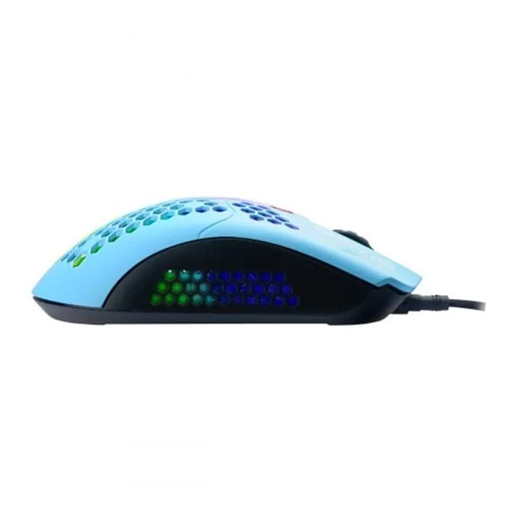 دراجون وور ELE-G25-BL ماوس ألعاب RGB خفيف للغاية 12000 DPI - أزرق