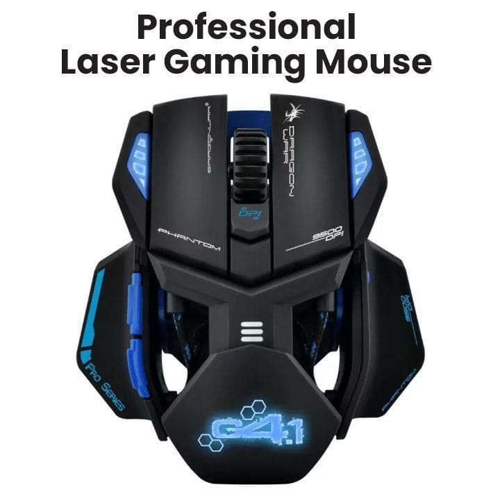 Dragon War G4 Gaming Mouse Phantom 9500 DPI