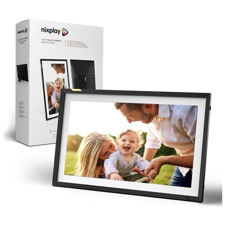 NIXPLAY 15.6-inch Smart Digital Photo Frame with WiFi – Classic Matte | W15P