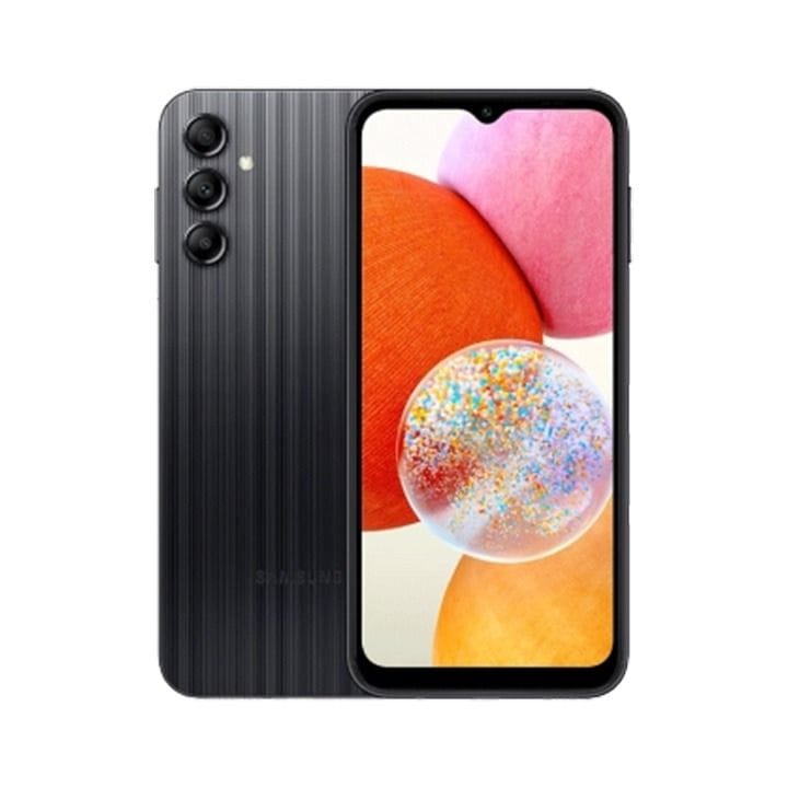 Samsung Galaxy A14 4GB+64GB Smartphone | Black | SMA145PZKDMEA