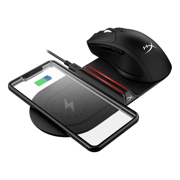 HyperX Dual Pad Wireless Charger Qi Certified - Black | HX-CPBS-G