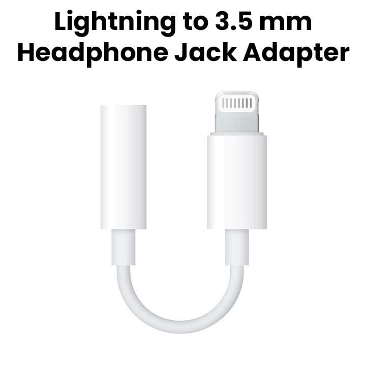 Apple Lightning To Headphone Jack Adapter| A1749