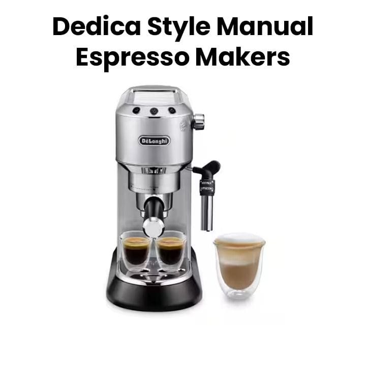 DeLonghi Dedica Style Pump Espresso Machine - Silver | EC685.M