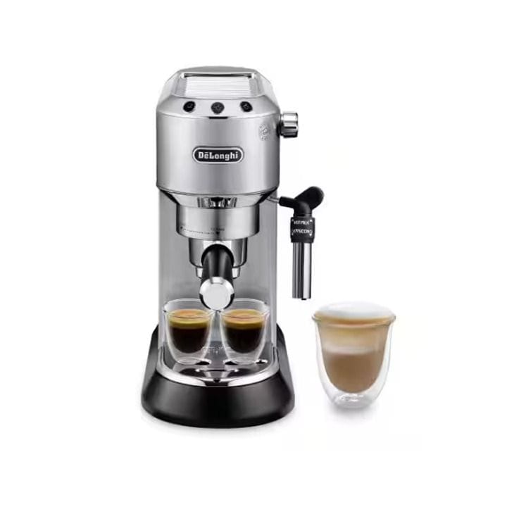 DeLonghi Dedica Style Pump Espresso Machine - Silver | EC685.M