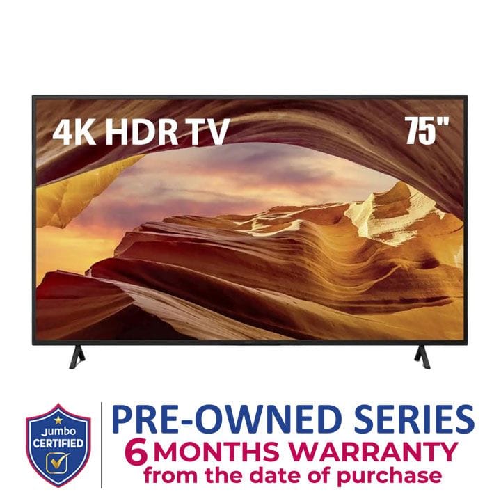 Sony Bravia 75-Inch 4K HDR TV – Black |KD-75X78AL