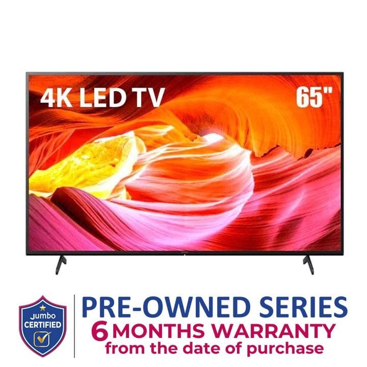 Sony Bravia 65-Inch 4K LED TV – Black |KD-65X75K