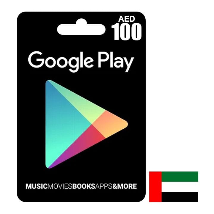 جوجل بلاي الإمارات العربية المتحدة 100 درهم إماراتي