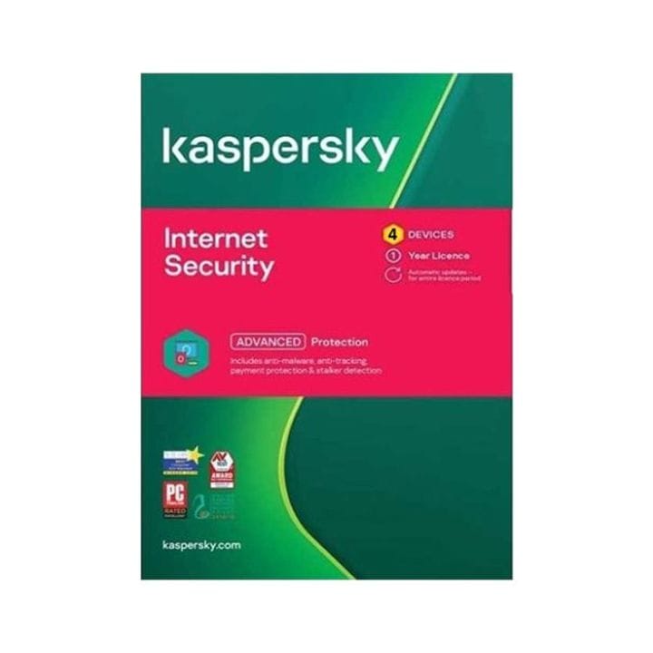 KASPERSKY INTERNET SECURITY - 4 DEVICES