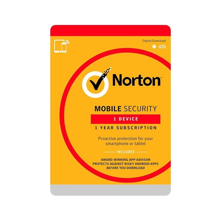 NORTON MOBILE SECURITY - 1U/1D/1Y PTR QA