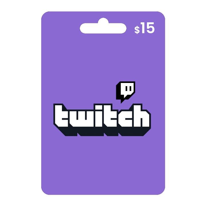 TWITCH TV USD 15
