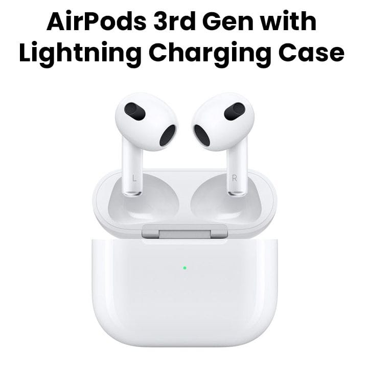 Apple AirPods 3rd Gen with Lightning Charging Case 