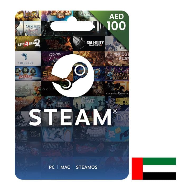 STEAM UAE AED 100