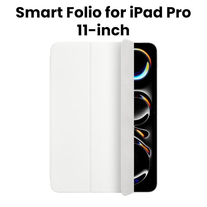 Apple Smart Folio For iPad Pro 11-Inch (M4) - White | MW973ZM/A