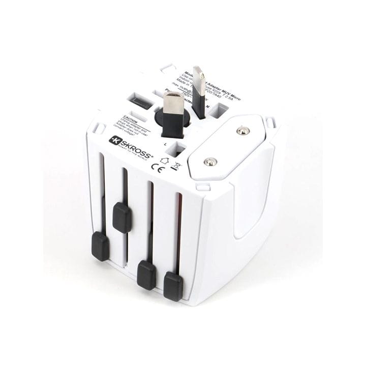 Skross MUV Micro World Multi Adapter with USB Ports
