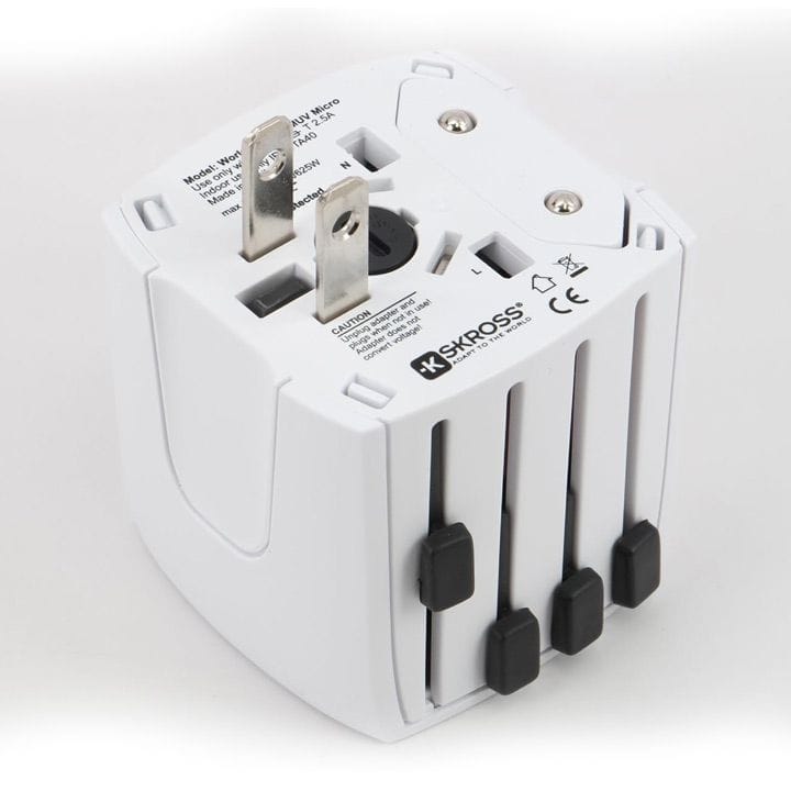 Skross MUV Micro World Multi Adapter with USB Ports