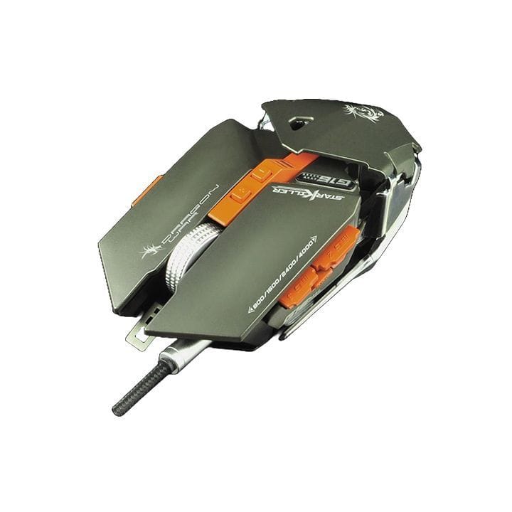 Dragon War STARKILLER Professional Gaming Mouse - Gray | G16