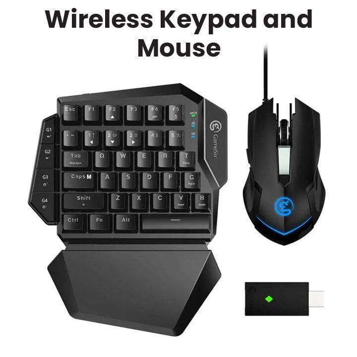 GameSir Wireless Keyboard and Mouse - Black | VX