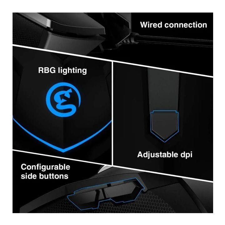 GameSir Wireless Keyboard and Mouse - Black | VX