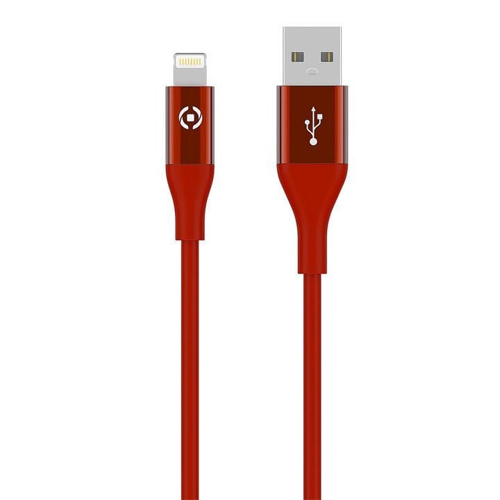 كابل USB-C إلى لايتنينغ 12 واط 3 متر سيللي - أحمر | USBLIGHTCOL3MRD
