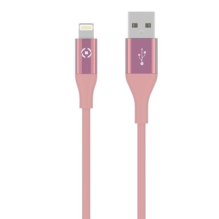 كابل USB-C إلى لايتنينغ 12 واط 3 متر سيللي - وردي | USBLIGHTCOL3MPK