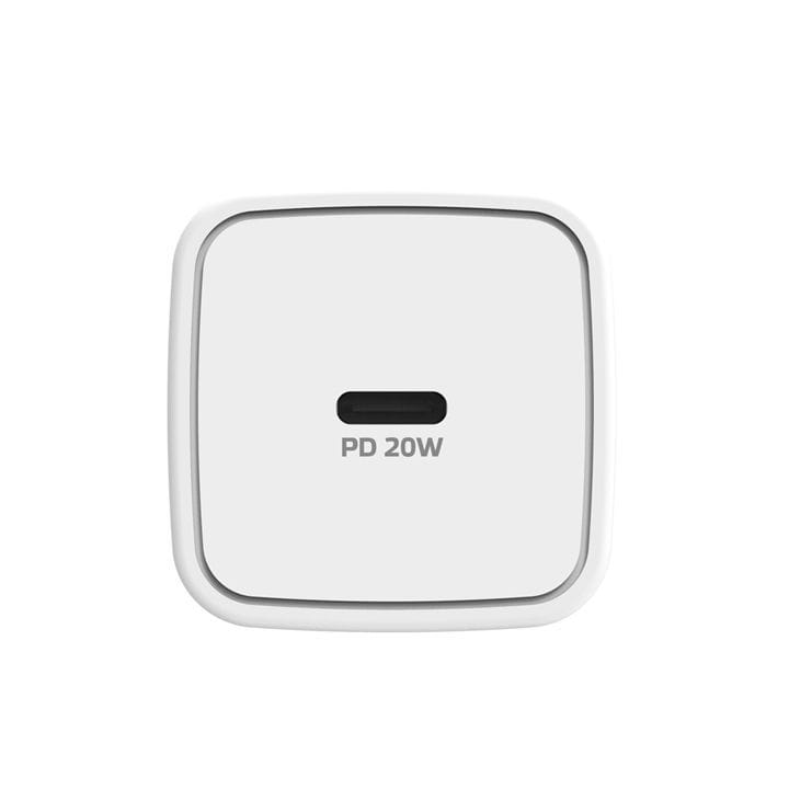 شاحن حائط USB-C بقوة 20 واط سيللي - أبيض | TC1USBC20WWH