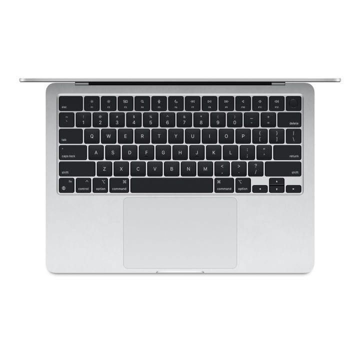 Apple MacBook Air 13" 2022 : M2 chip with 8-core CPU and 8-core GPU, 8GB RAM 256GB SSD - Silver 