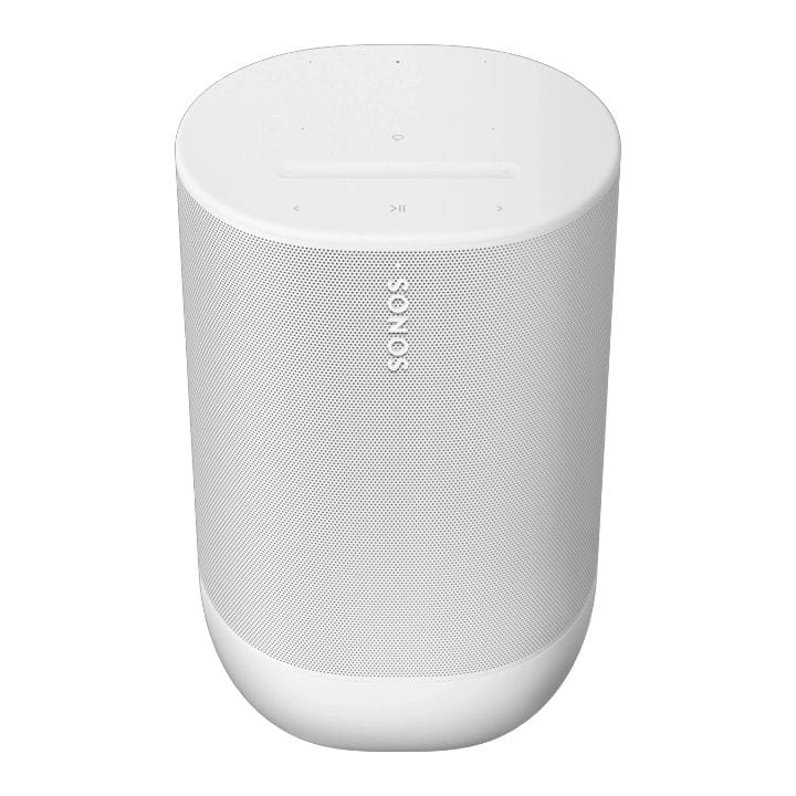 Sonos MOVE 2 Bluetooth & WiFi Portable Home Speaker - White 