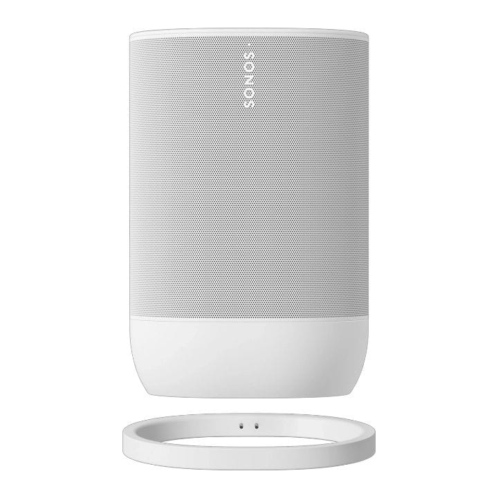 Sonos MOVE 2 Bluetooth & WiFi Portable Home Speaker - White 