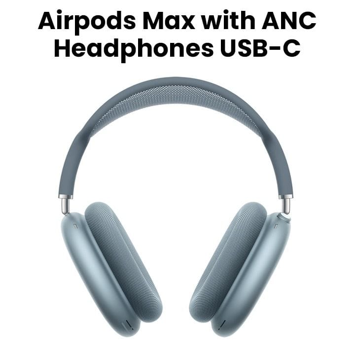 Apple Airpods Max with Active Noise-Cancelling Headphones - Blue | MWW63ZE/A
