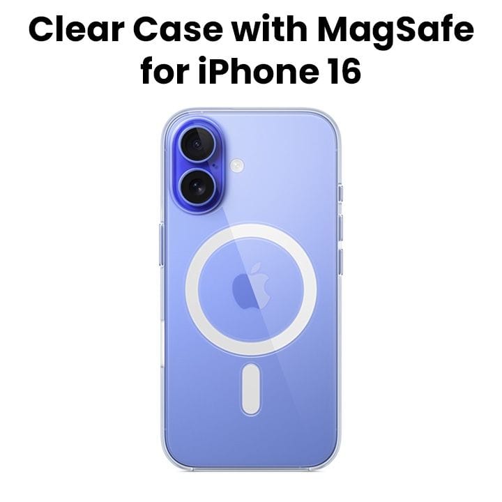 Apple iPhone 16 Clear Case With Magsafe-Zml | MA6A4ZM/A