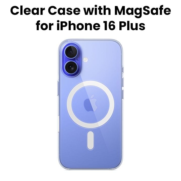 Apple iPhone 16 Plus Clear Case With Magsafe-Zml | MA7D4ZM/A
