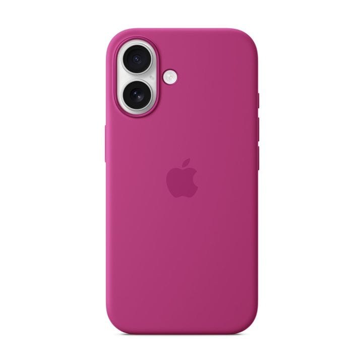 Apple iPhone 16 Silicone Case With Magsafe Fuchsiliconea-Zml | MYY53ZM/A