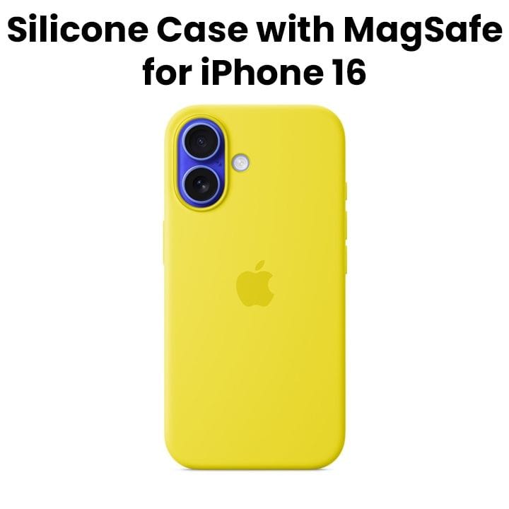 Apple iPhone 16 Silicone Case With Magsafe Star Fruit-Zml | MYY73ZM/A