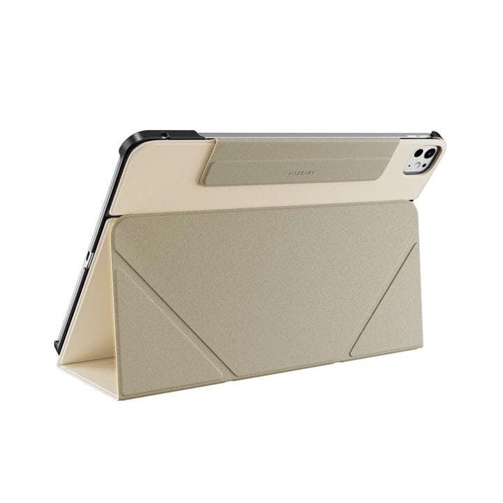 Mageasy Lift iPad Cover for 2024 iPad Pro 13" Starlight White | MPD249208SI24