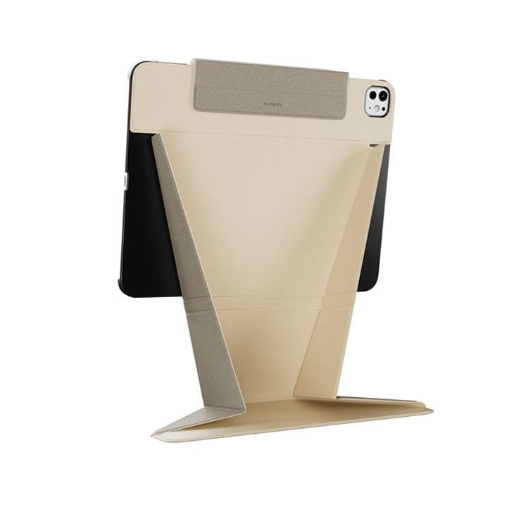Mageasy Lift iPad Cover for 2024 iPad Pro 13" Starlight White | MPD249208SI24